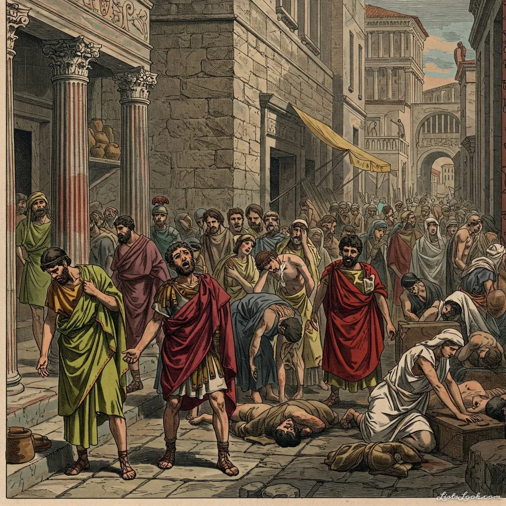 1. The Antonine Plague (165-180 AD): Rome's First Pandemic Blow