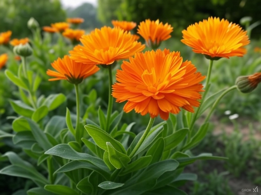 2. Calendula: The Skin-Loving Marigold