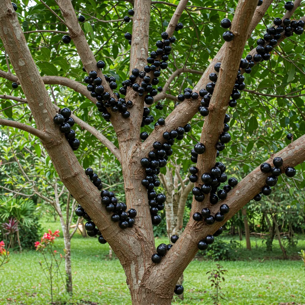 1. Jabuticaba: The Grape That Grows on a Tree Trunk