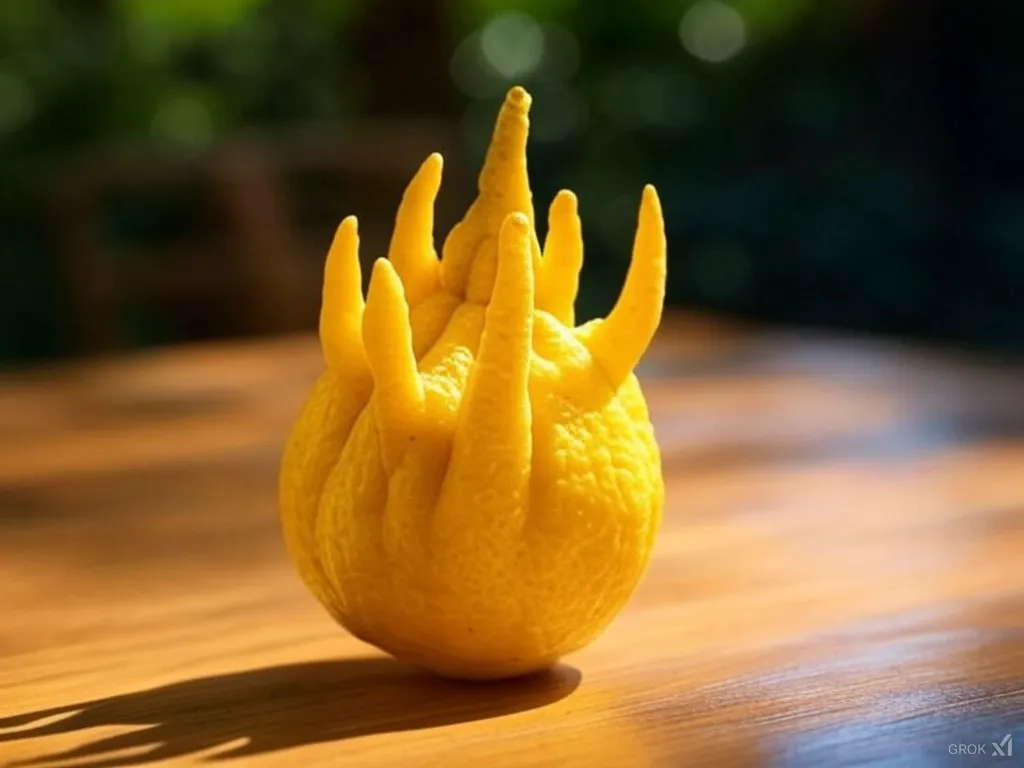 2. Buddha's Hand: The Citrus Fruit That Looks Like Fingers