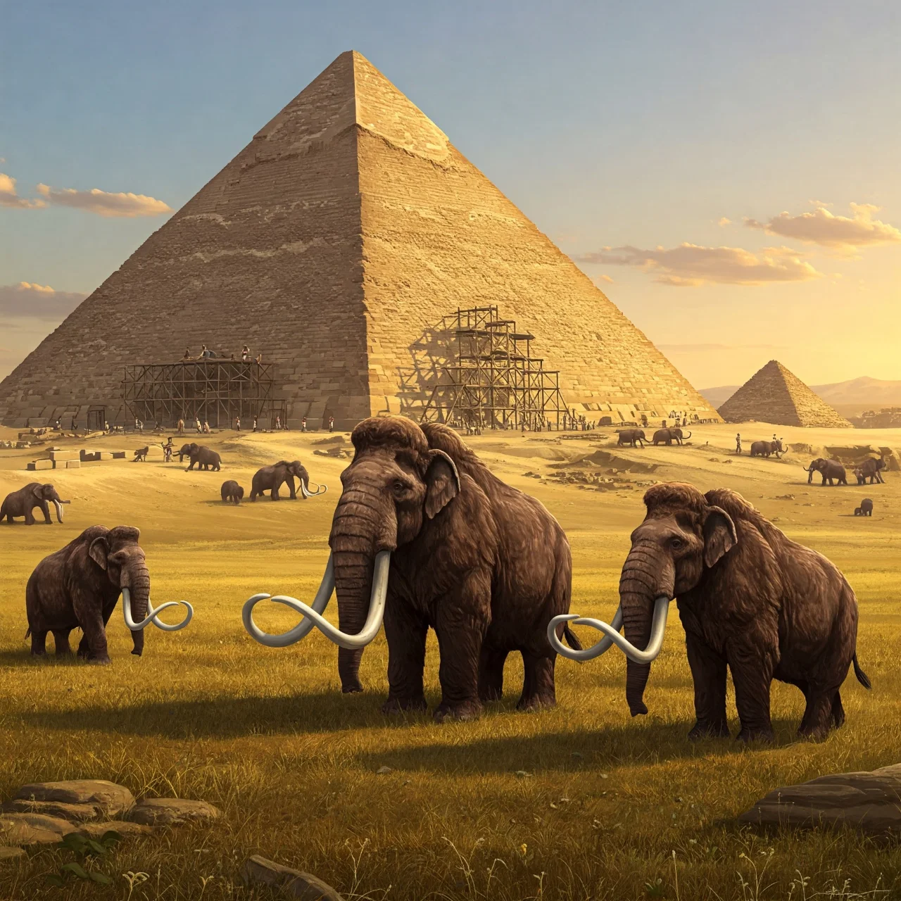 The Last Mammoths Were Still Alive When the Great Pyramids Were Built