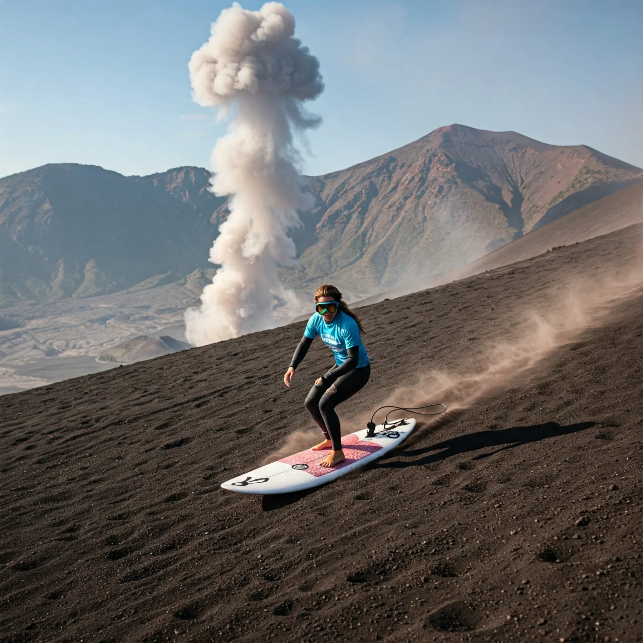 Volcano Boarding - Surf the Ashes