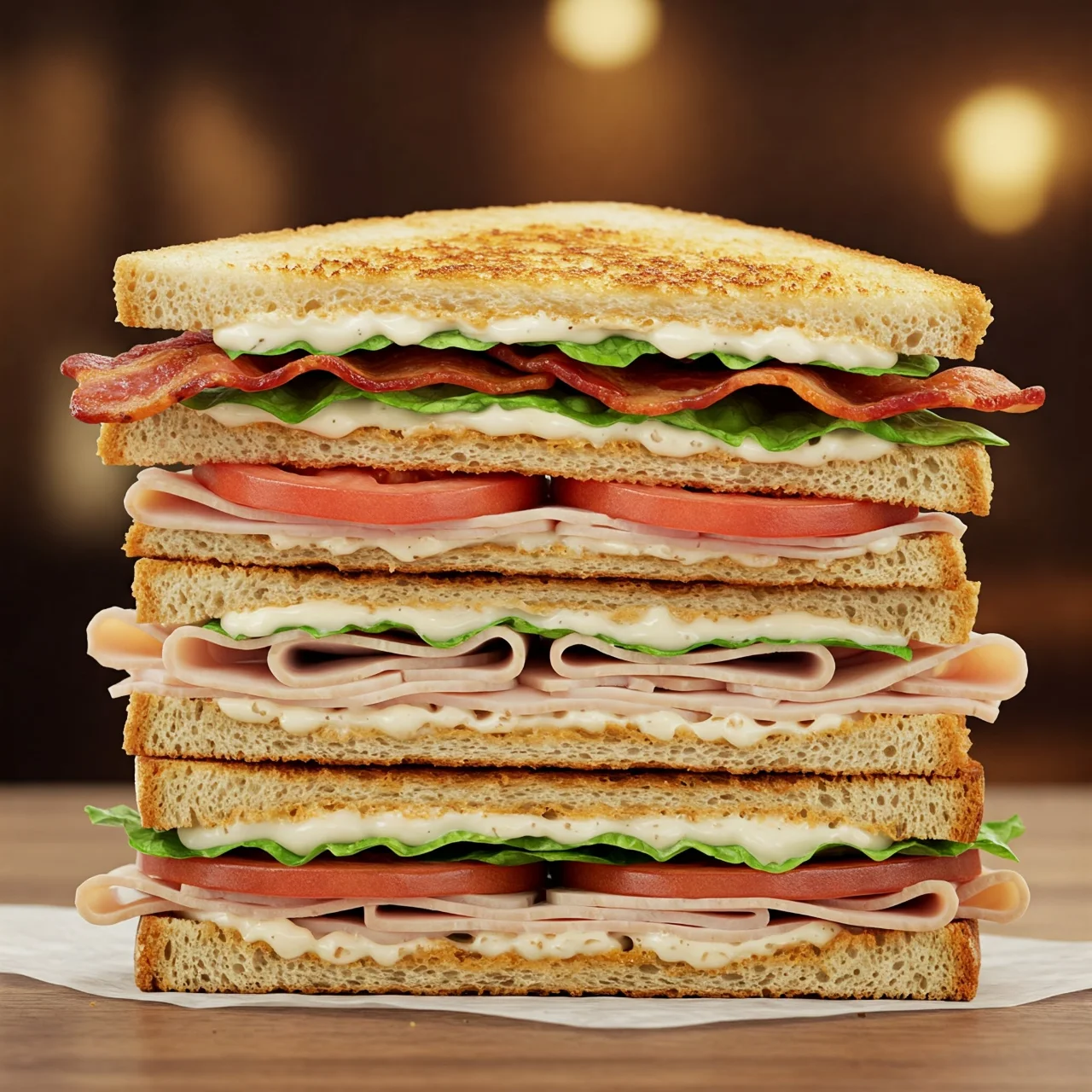 3. Stacked High Society: The Club Sandwich