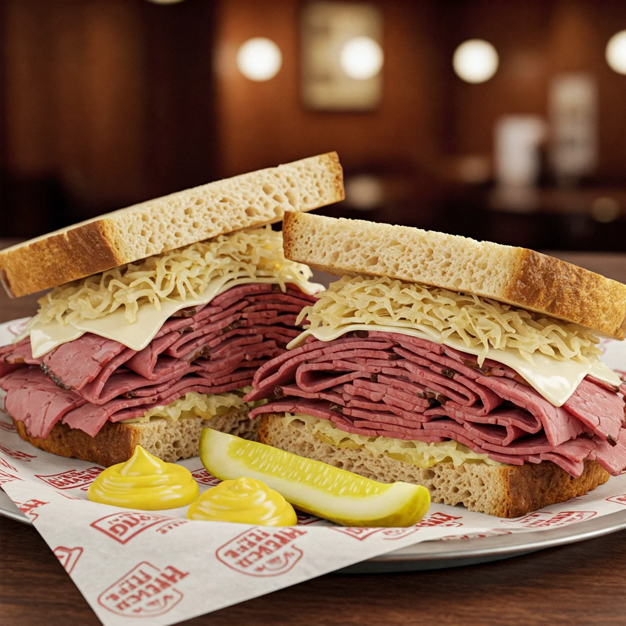 4. Jewish Deli Delight: The Reuben