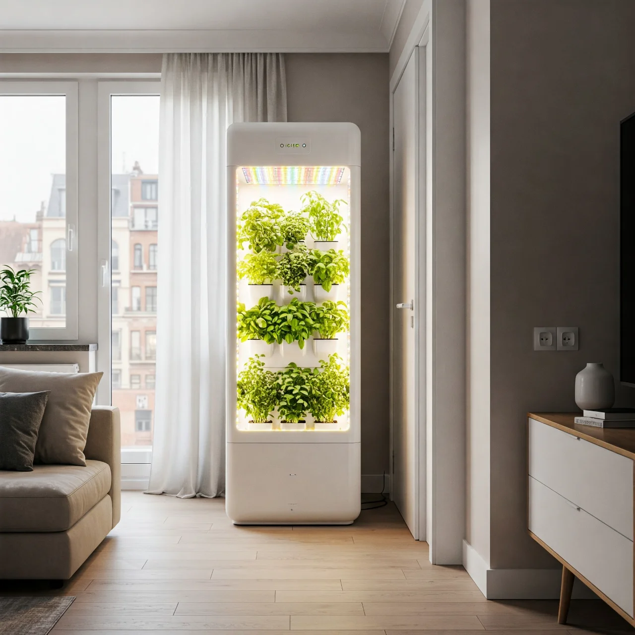 8. Smart Urban Farming Pod: Grow Your Own Food, Effortlessly