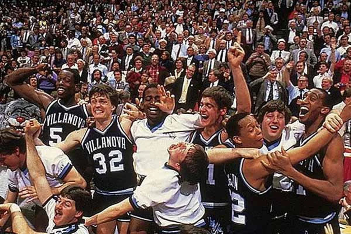 6. Villanova Over Georgetown (1985 NCAA Championship)