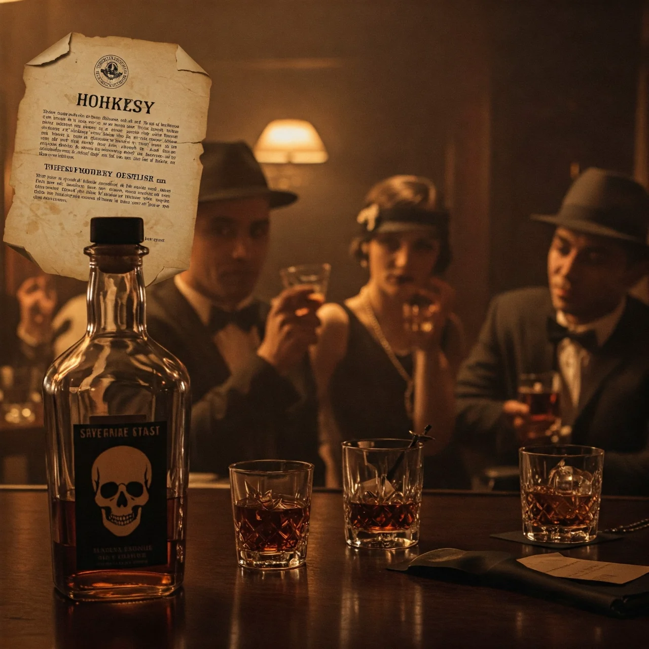 Prohibition Poisoning - Deadly Booze