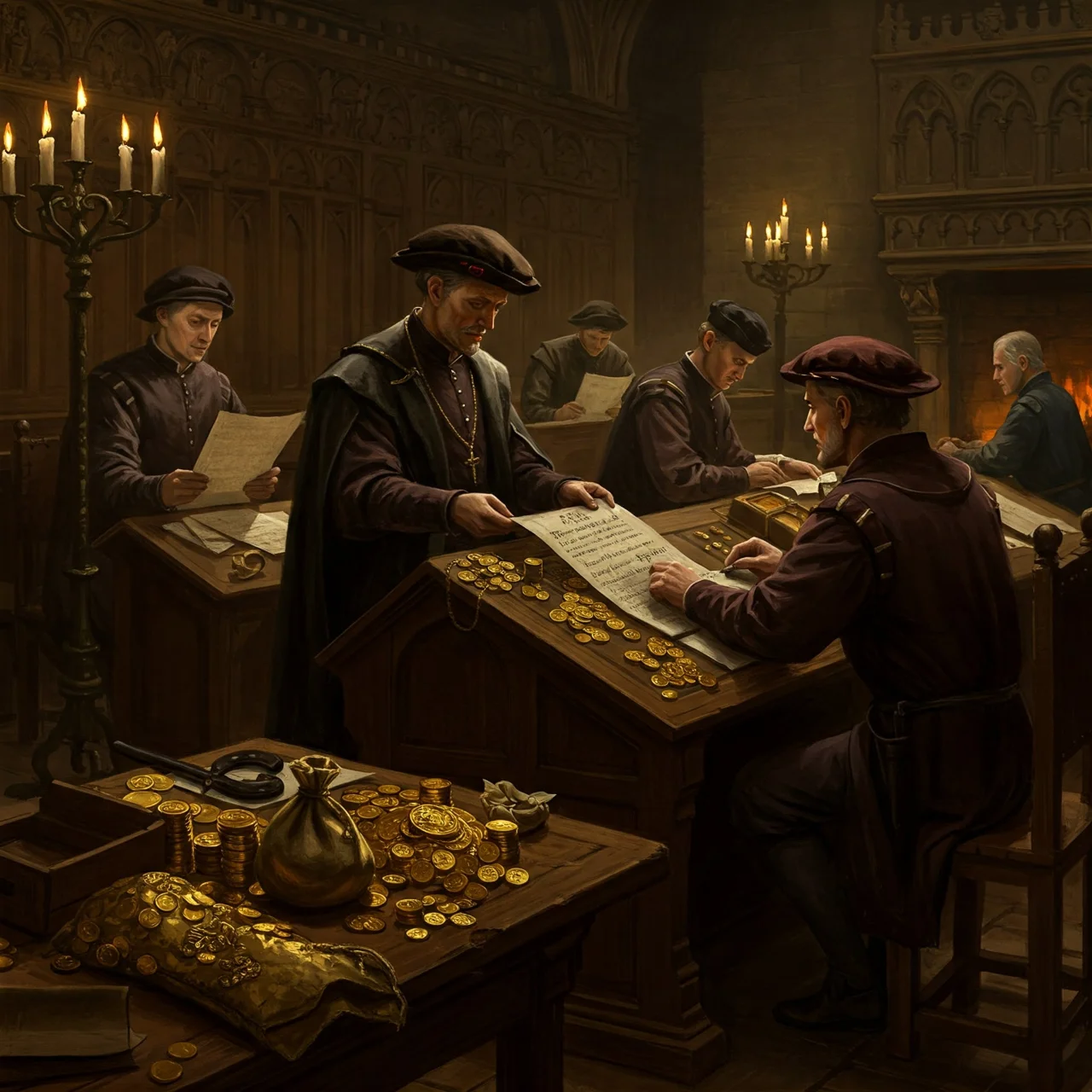 5. Medieval Banking & Bills of Exchange (12th - 16th Centuries)