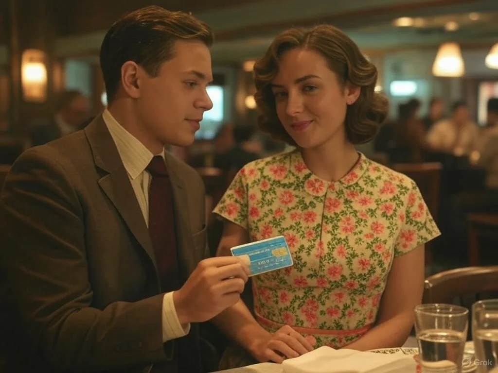 8. Credit Cards (Mid-20th Century)