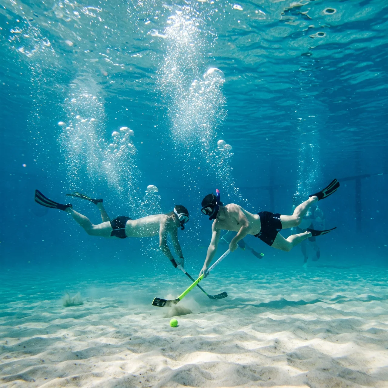4. Underwater Hockey (Octopush): A Submerged Battle