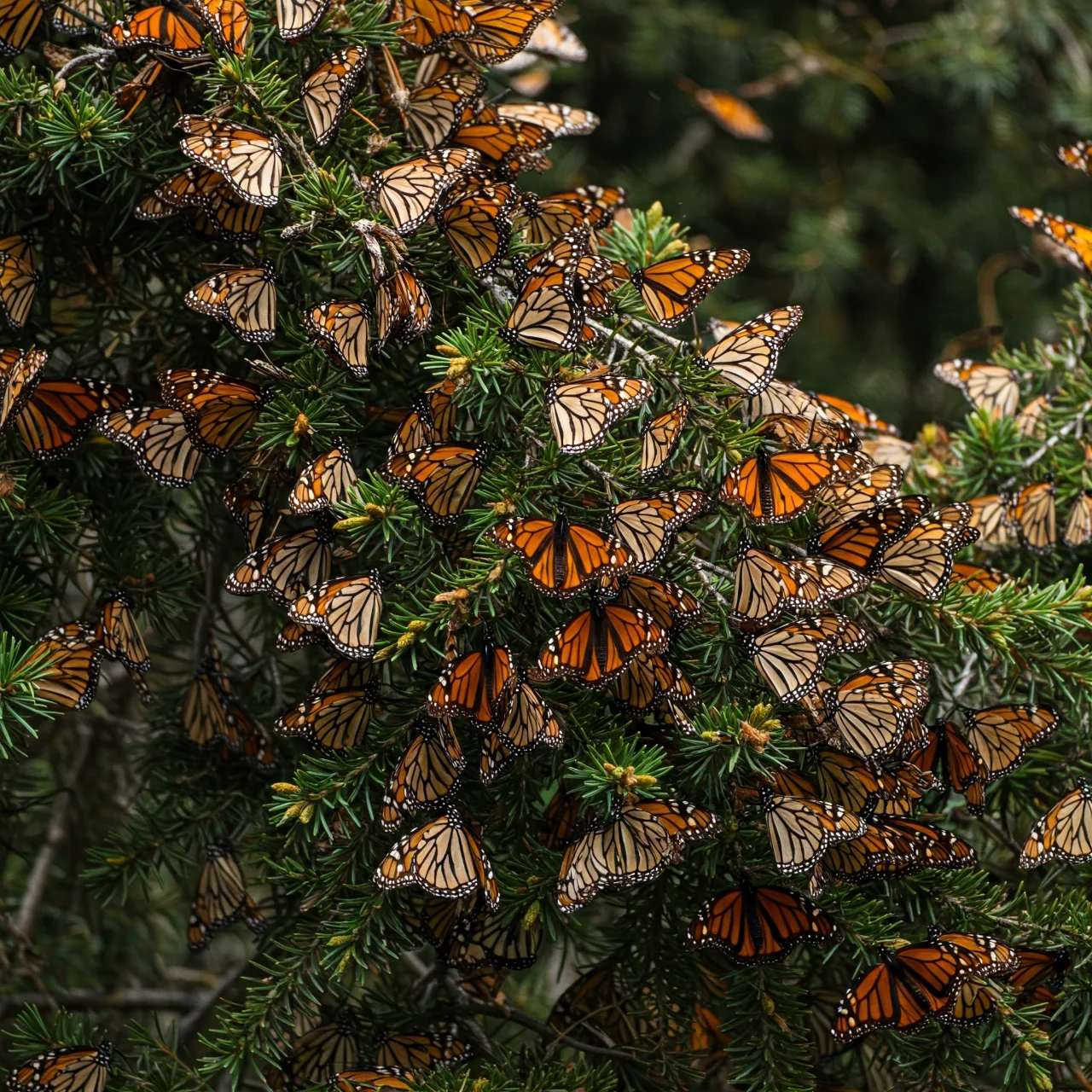 2. Monarch Butterfly Migration (North America)