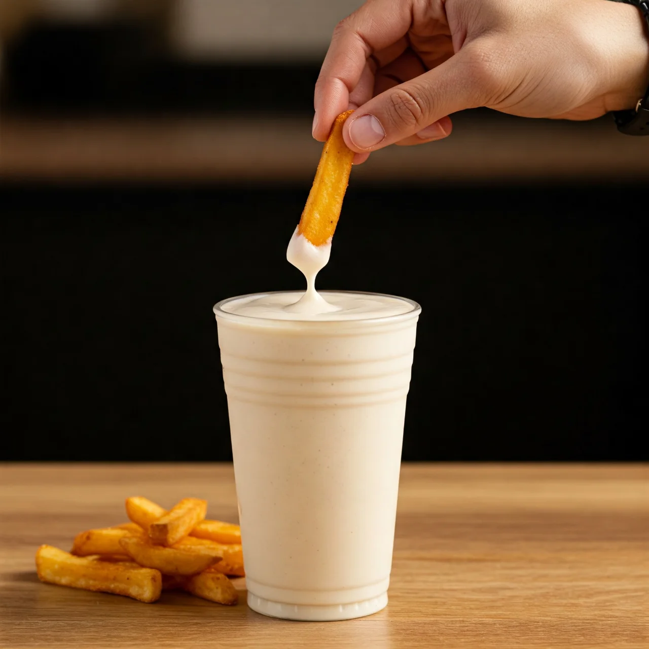 2. French Fries & Milkshake: The Ultimate Comfort Combo