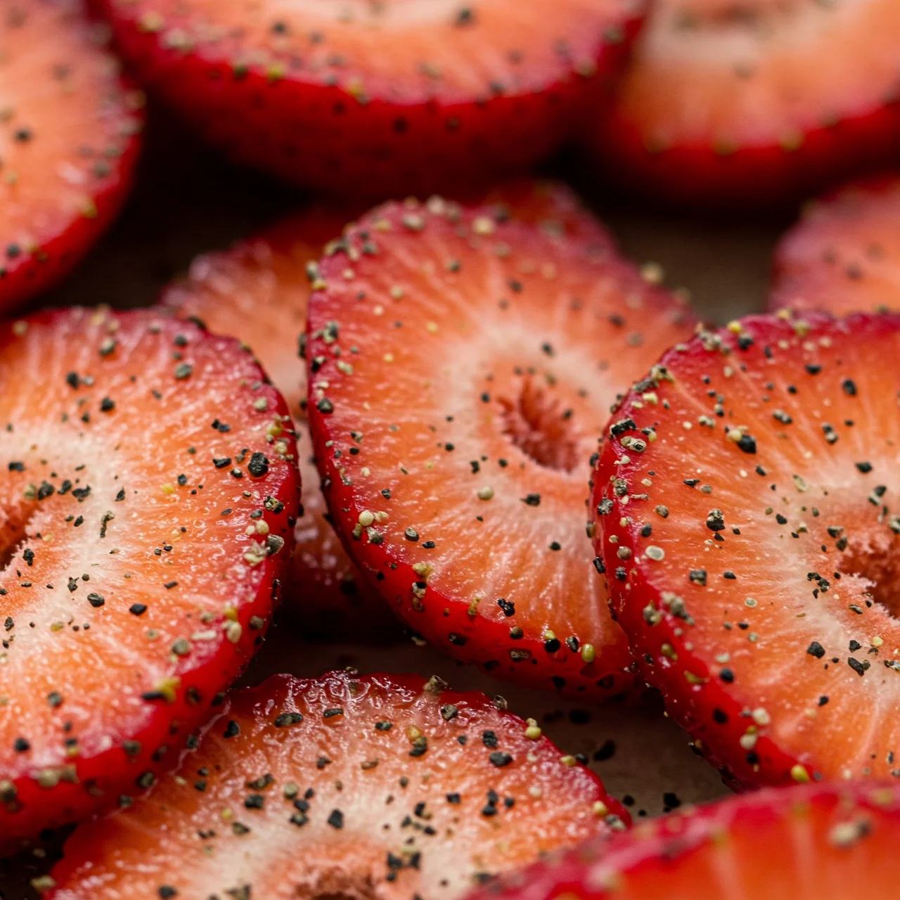 7. Strawberries & Black Pepper: A Spicy Kick