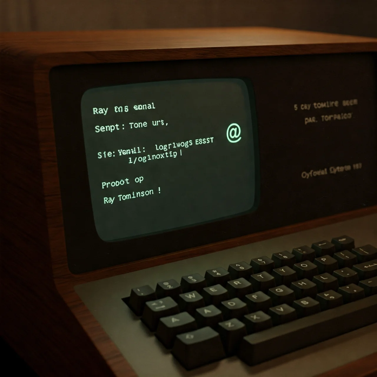 Slide 2: 1971: Email is Born – Revolutionizing Communication