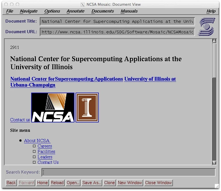 Slide 6: 1993: Mosaic – The First Popular Web Browser