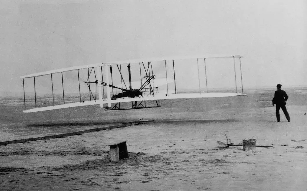 1. The Wright Brothers' First Successful Flight (1903)
