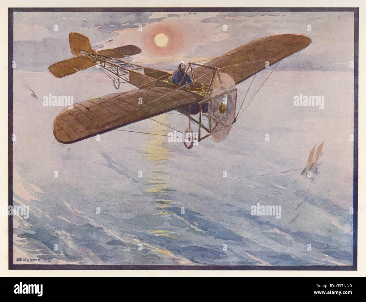2. Louis Blériot Crosses the English Channel (1909)