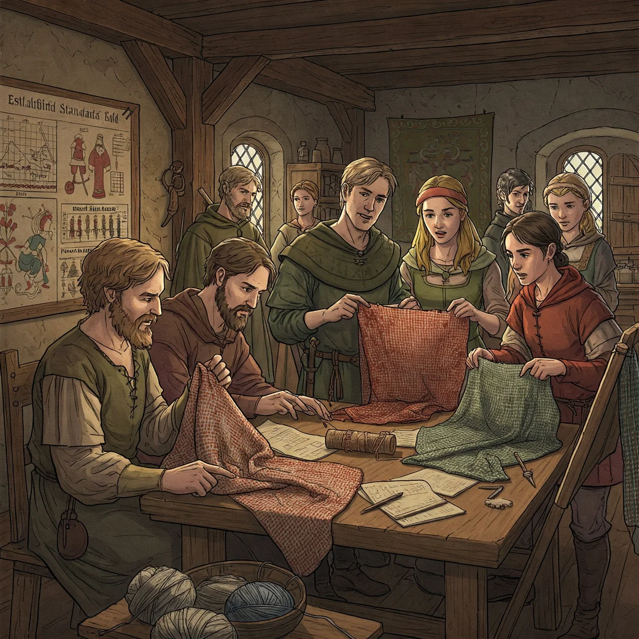 Knitting's Guilded Past