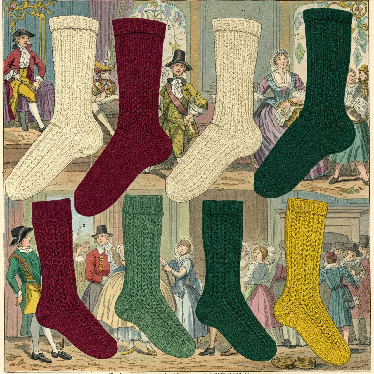 The Rise of Knitting Stockings