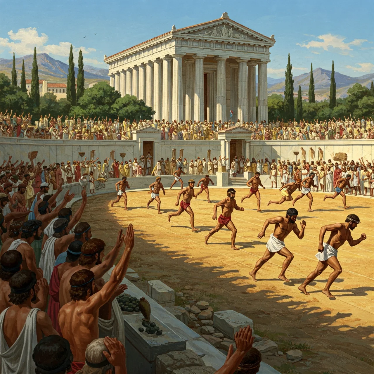 776 BC – The First Recorded Ancient Olympic Games