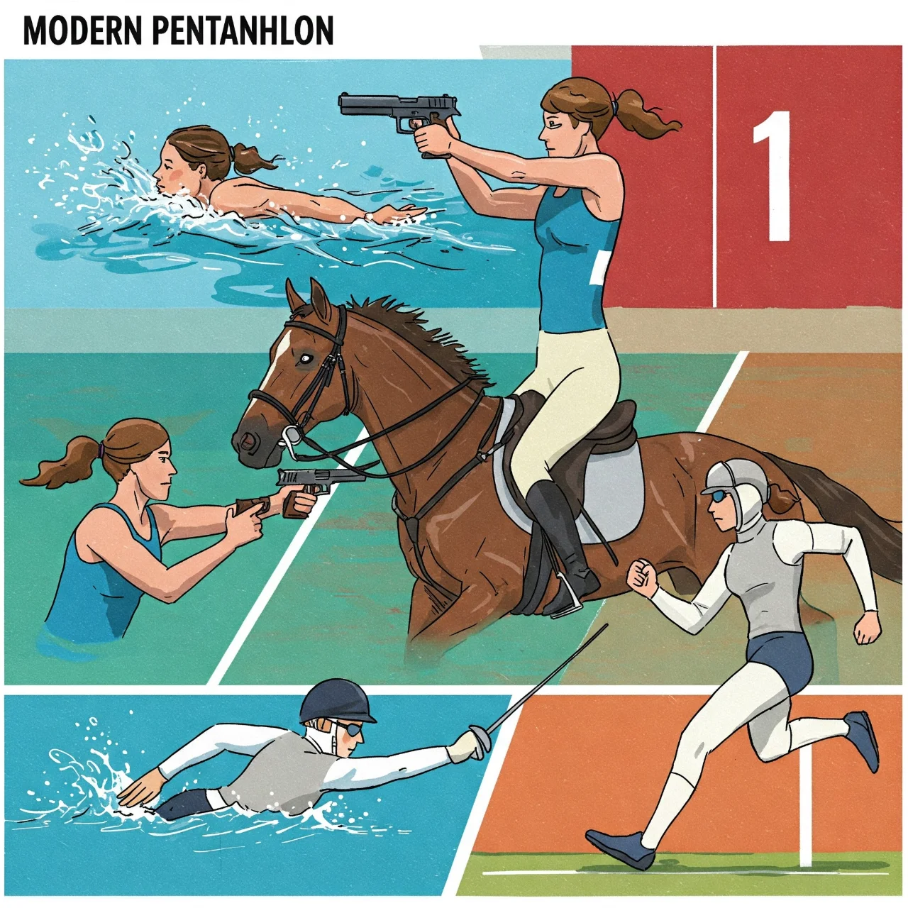 1912 – Stockholm: The Introduction of Modern Pentathlon