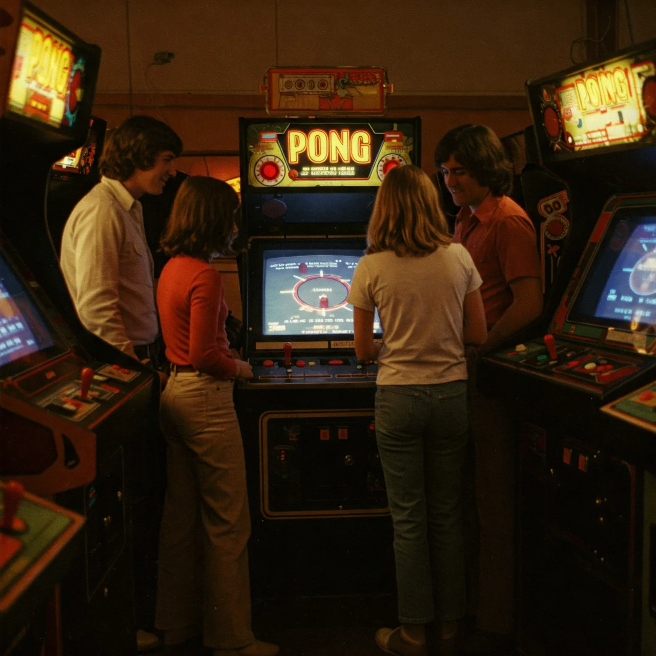 1. Pong (1972) – The Spark That Ignited It All