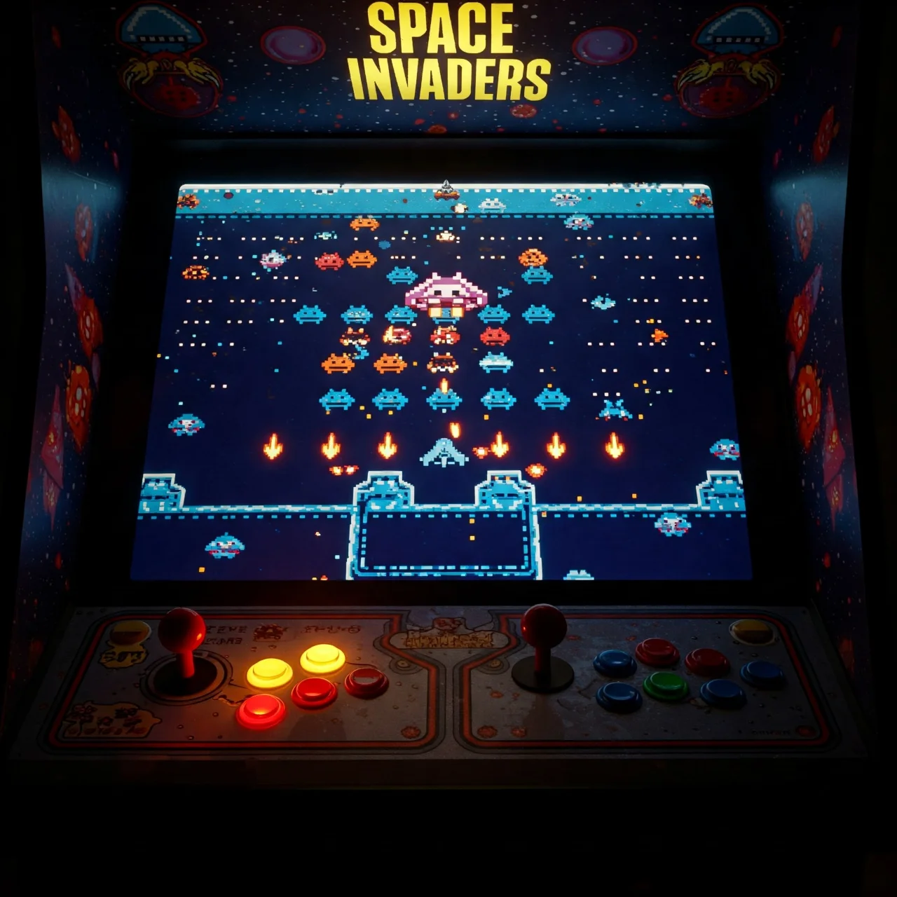 2. Space Invaders (1978) – The Arcade Phenomenon