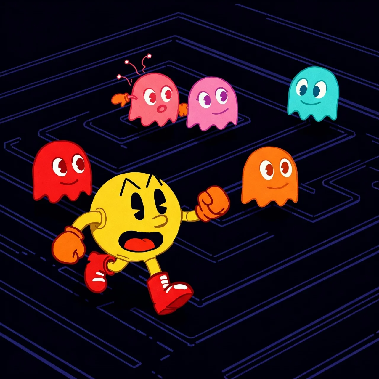 3. Pac-Man (1980) – A Pop Culture Icon