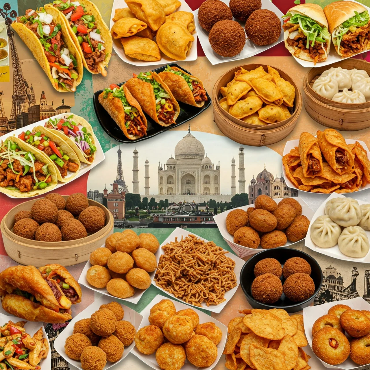 Embark on a Flavor Adventure: Your Global Street Food Snack Passport!