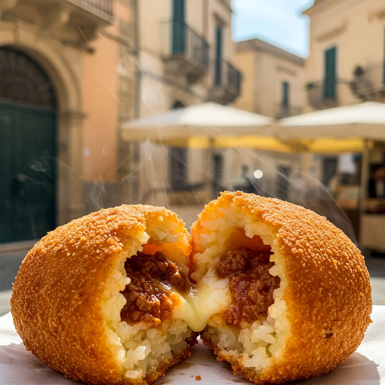 5. Arancini (Italy): Fried Rice Balls of Sicilian Sunshine
