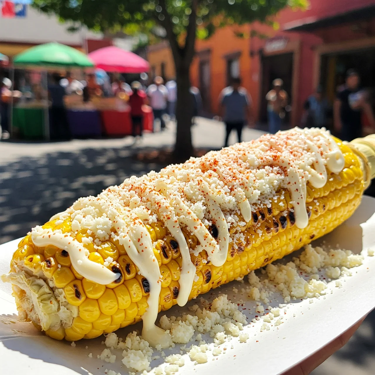 8. Elote (Mexico): Grilled Corn on the Cob, Mexican Style