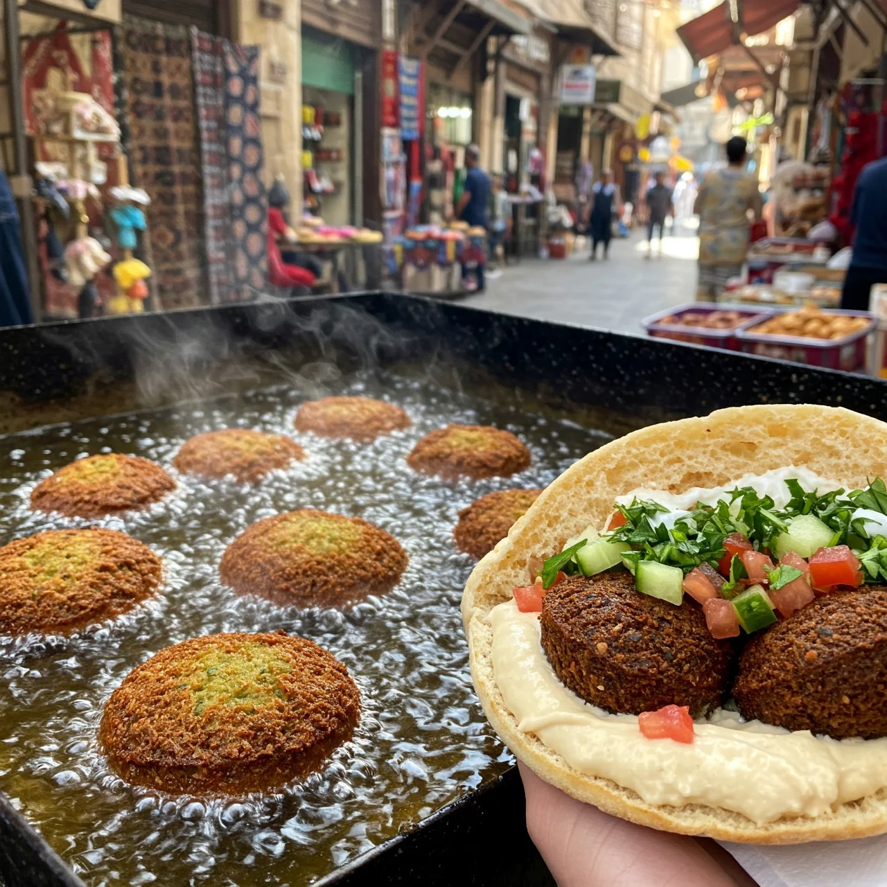 10. Falafel (Middle East): Crispy Chickpea Fritters of Flavor