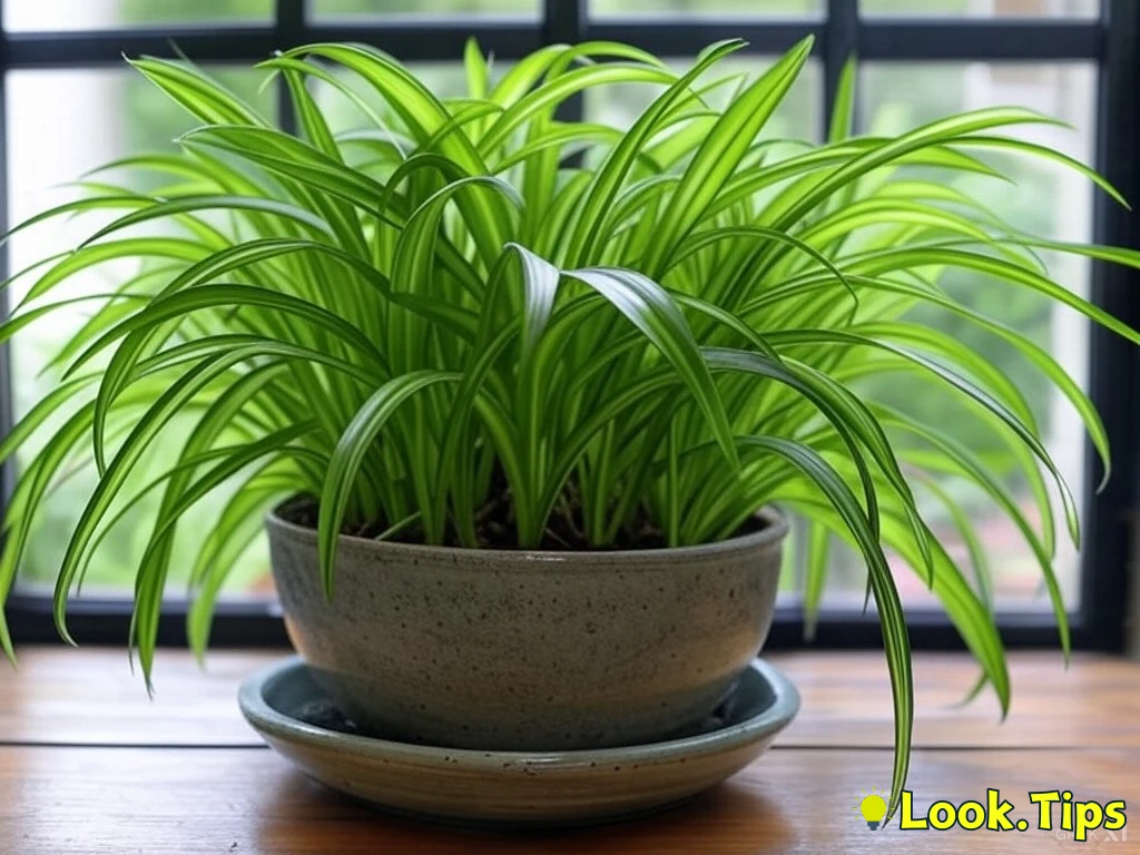 1. Spider Plant (Chlorophytum comosum)
