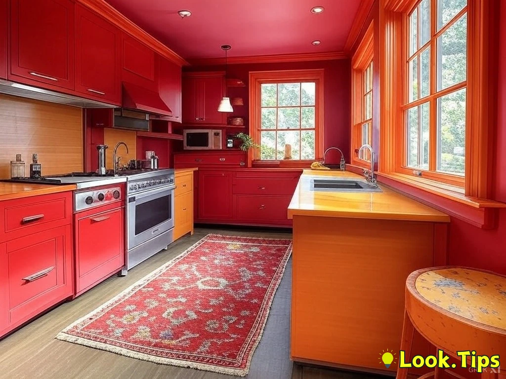 5. Vibrant Reds and Oranges for Energy