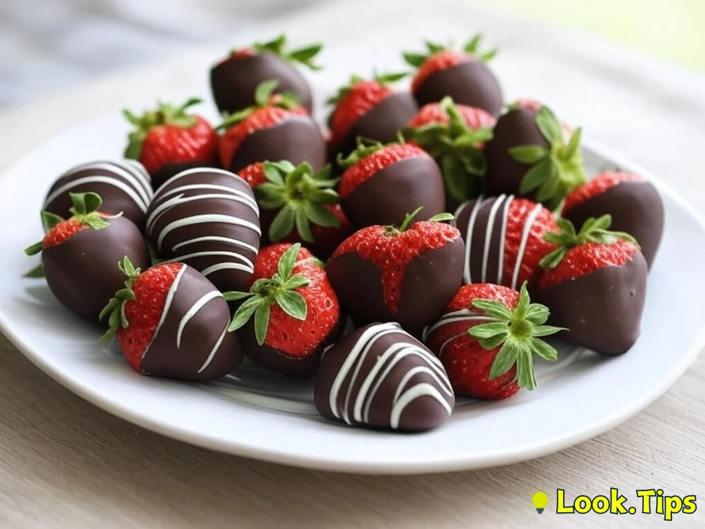 9. Chocolate-Dipped Strawberries