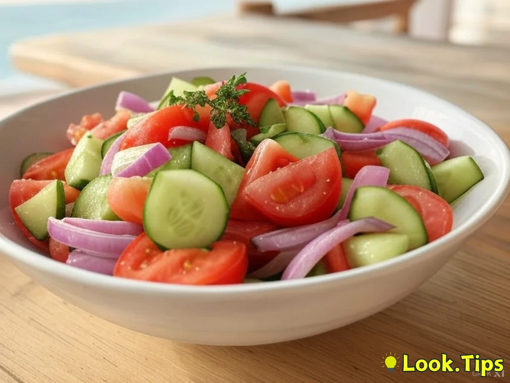 1. Classic Greek Salad