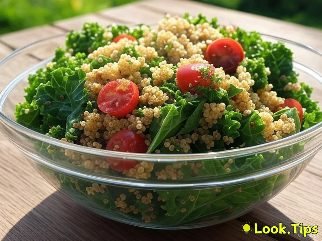 4. Kale and Quinoa Salad