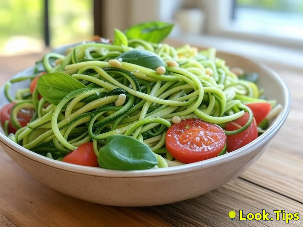 5. Zucchini Noodle Salad