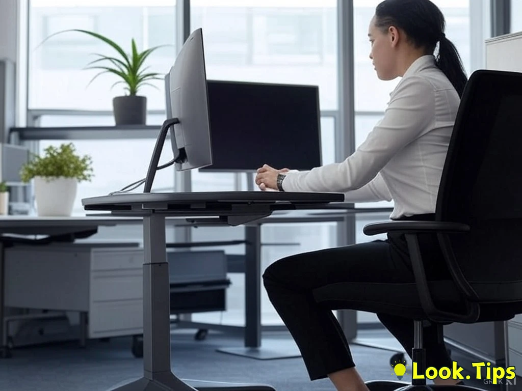 2. Invest in an Adjustable Desk