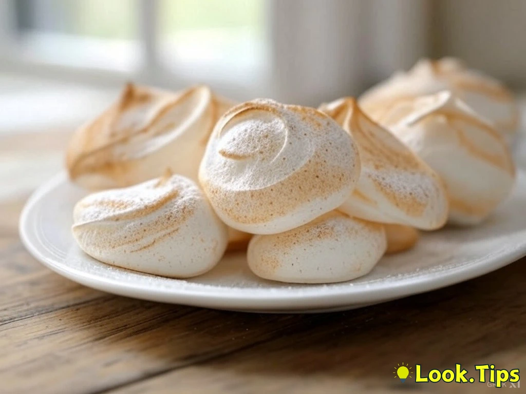 Baked Protein Meringue Clouds: Weightless Wonders