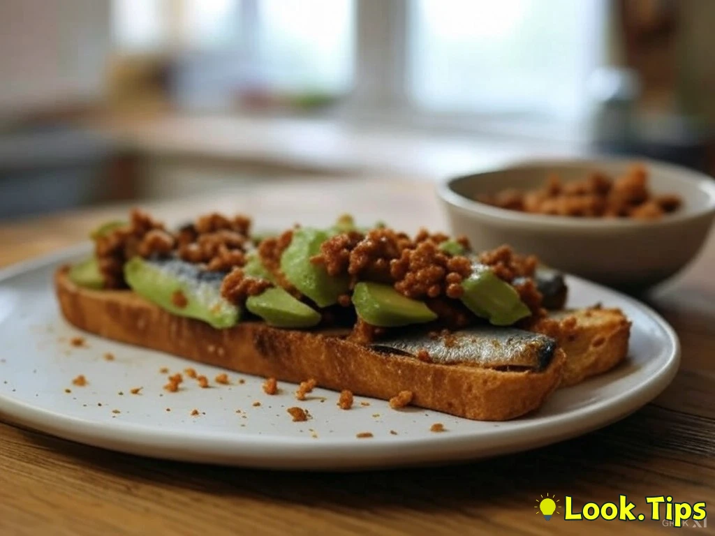 Chili Crisp Sardine Toast