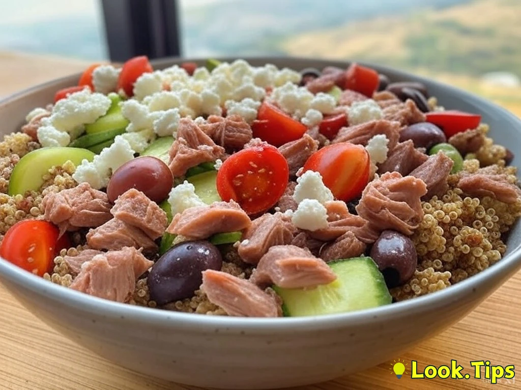 Mediterranean Tuna Power Bowl
