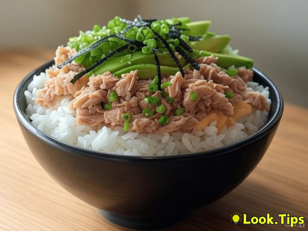Asian-Fusion Tuna Rice Bowl