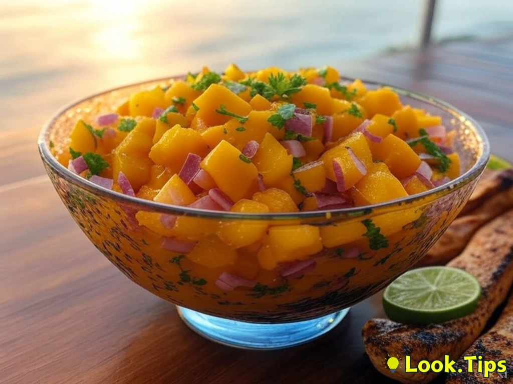 2. 5-Minute Frozen Mango Salsa