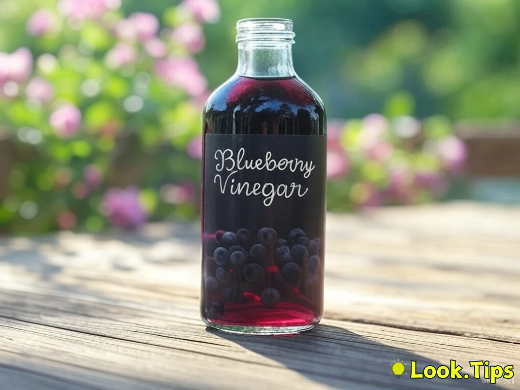 3. Berry-Infused Vinegar (Zero Waste Hack!)