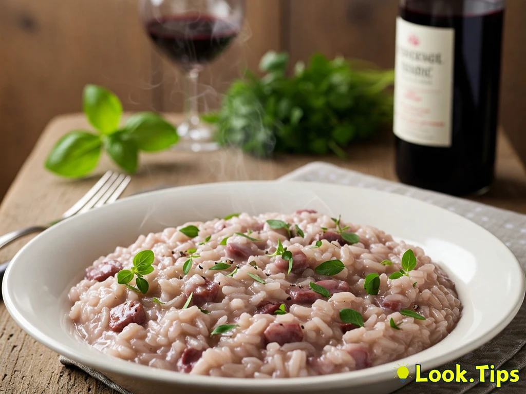 4. Wine and Herb Risotto
