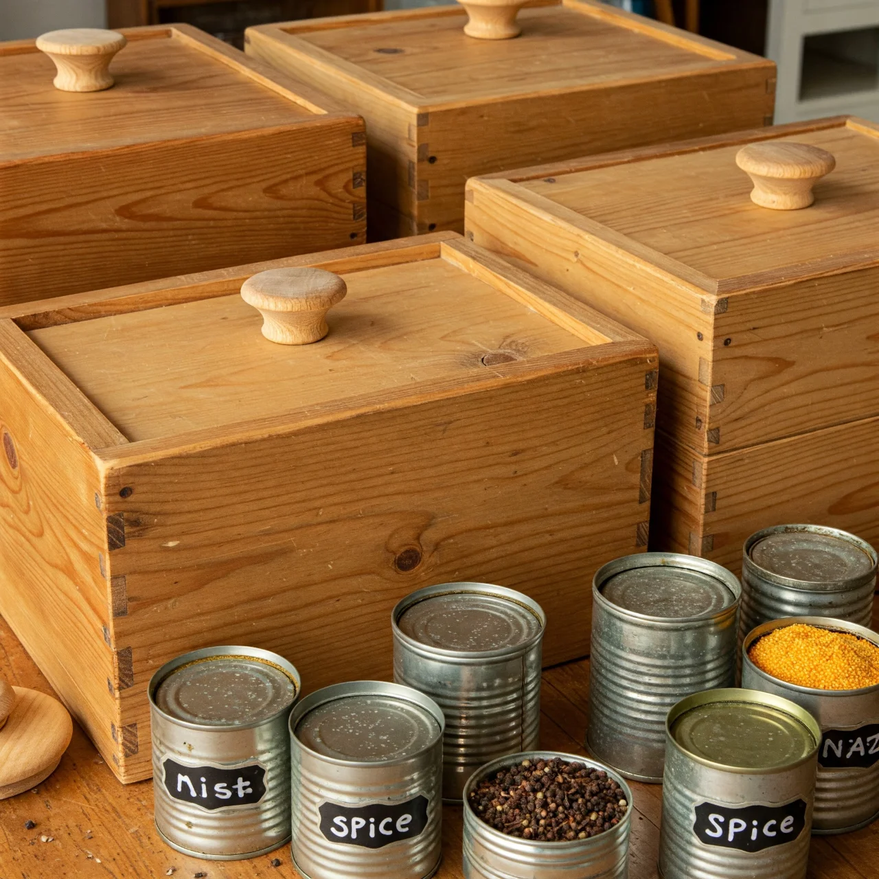 3. Upcycled Storage Solutions