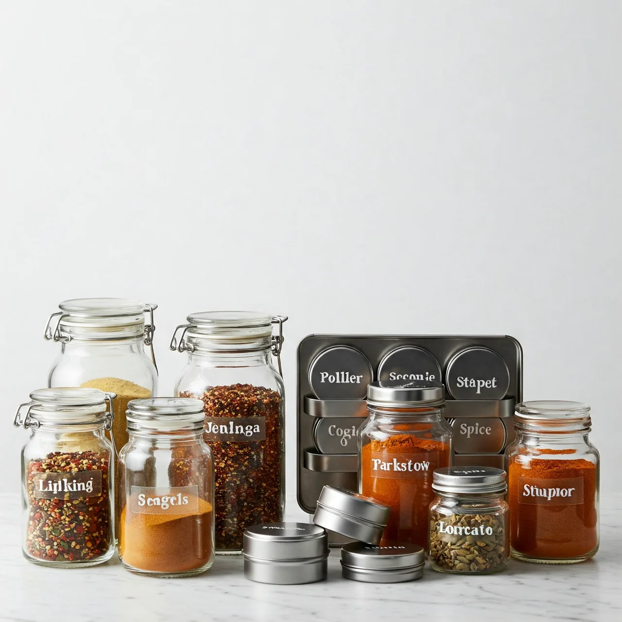 5. Zero-Waste Spice Organization