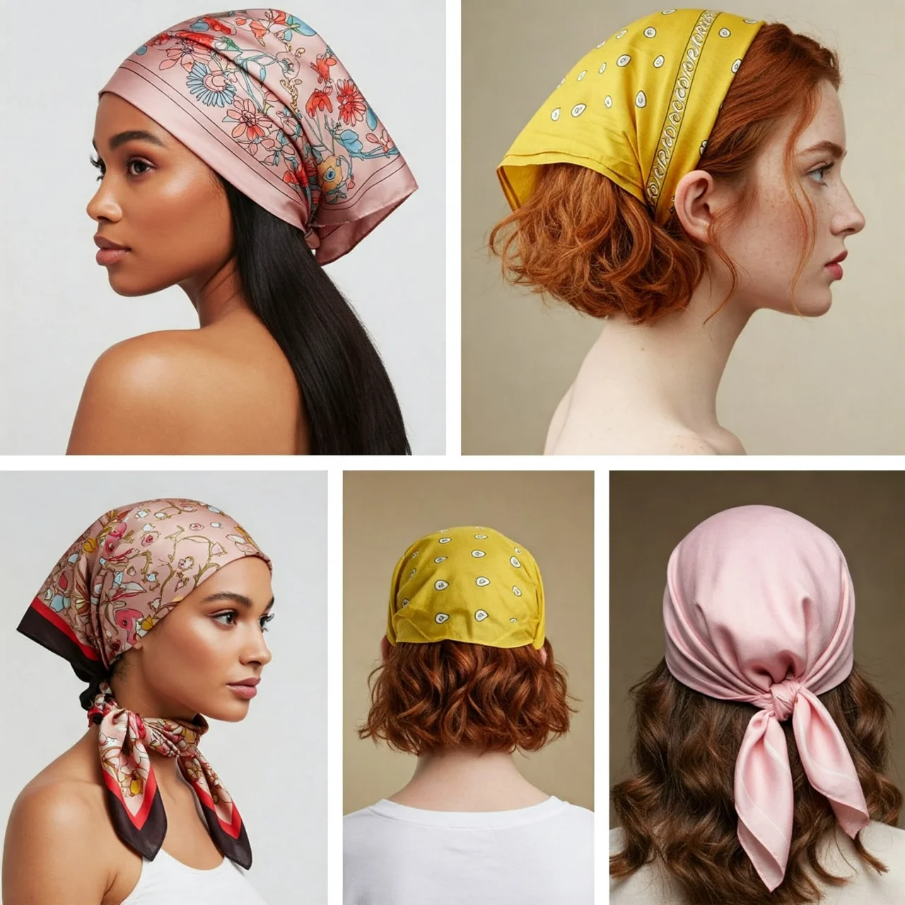 3. Headscarf Glam: Retro Vibes with a Modern Twist
