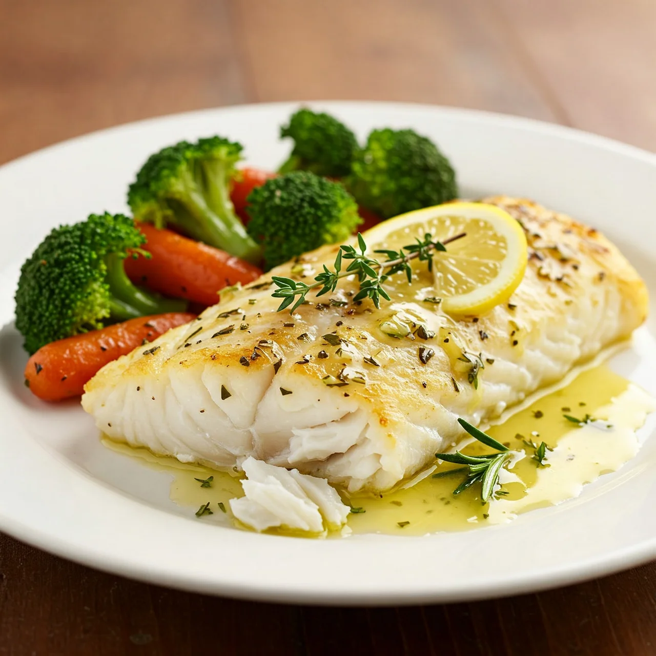 1. Lemon Herb Baked Cod: Flaky Perfection in Minutes